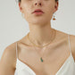 Tyrannosaurus Dinosaur CZ Necklace (925 Silver)_SG