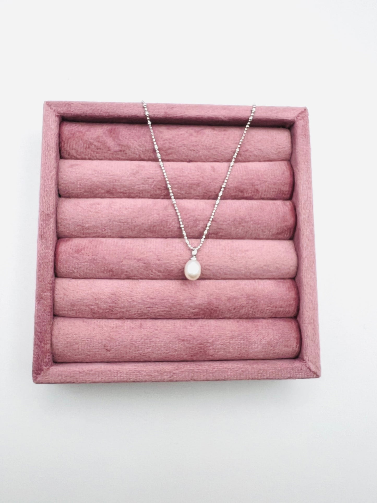 Single Freshwater Cultured Pearl Necklace (925 Silver)_SG