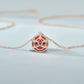 Chinese lion red agate 925 silver necklace