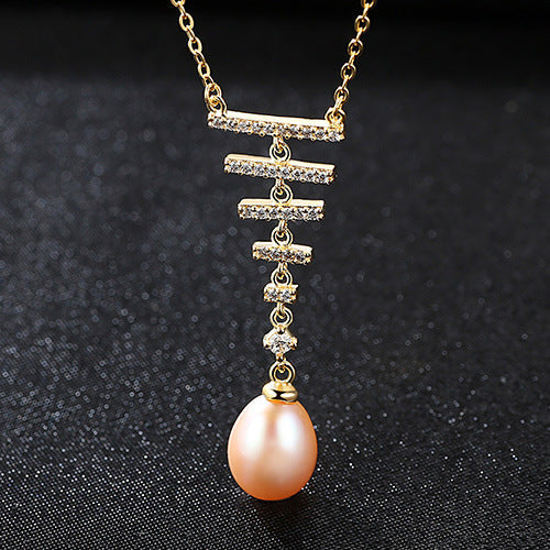 Freshwater Pearl 925 Silver Necklace